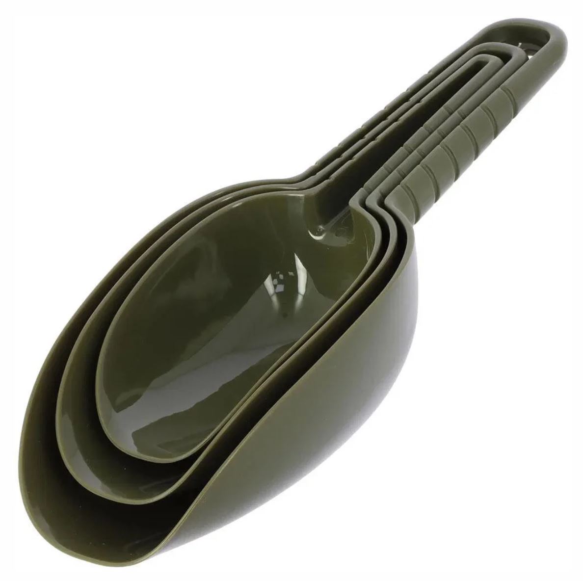 NGT New 3pc Baiting Spoon Set- Ideal for PVA Bags, Spod Mix and Bait Launchers