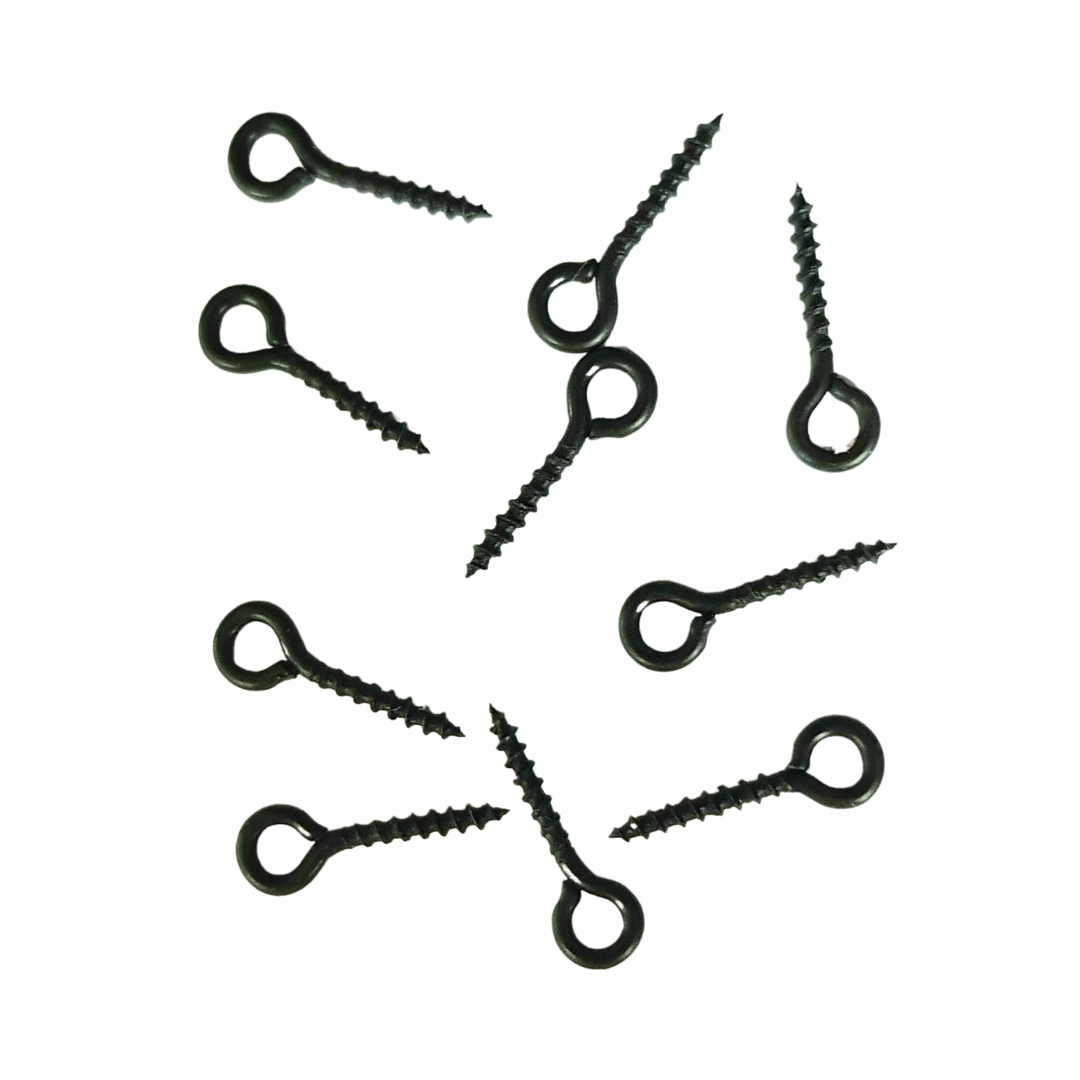 100 Piece Bait Screw & Hook Stop Bundles
20 of each 12mm Bait Screw Including;
20 x Std 12mm Bait Screw.
20 x Std 12mm Bait Screw With Rig Ring.
20 x Std 12mm B