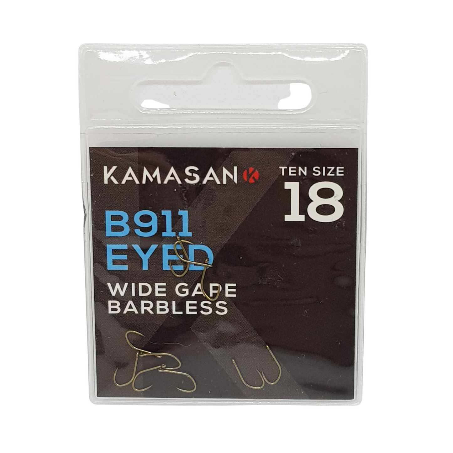 Very popular eyed version of the B911 with its long curved point and wide gape is an ideal feeder hook for a wide variety of popular baits.
Medium Gauge Carbon Wir