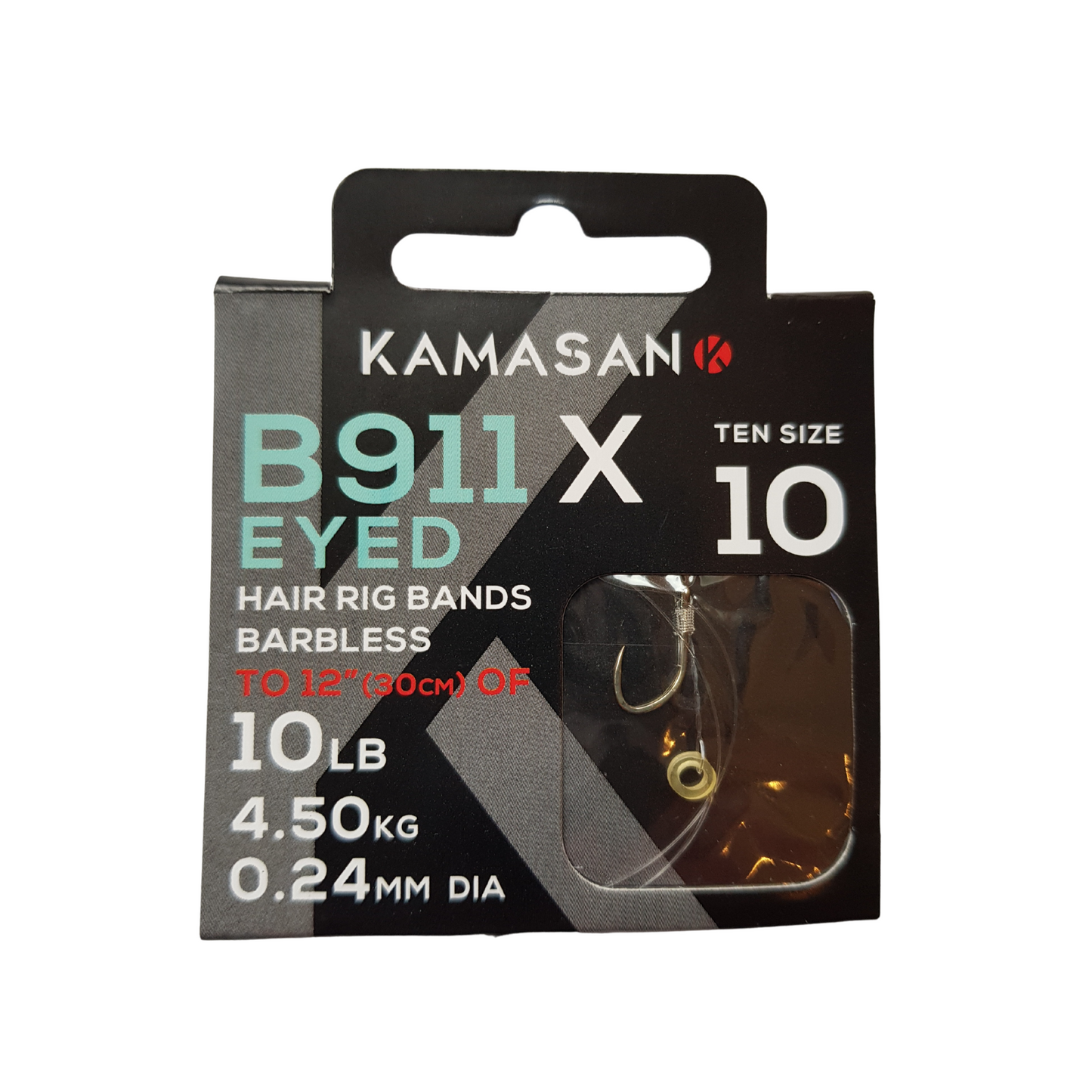 Kamasan B911X Eyed Hooks