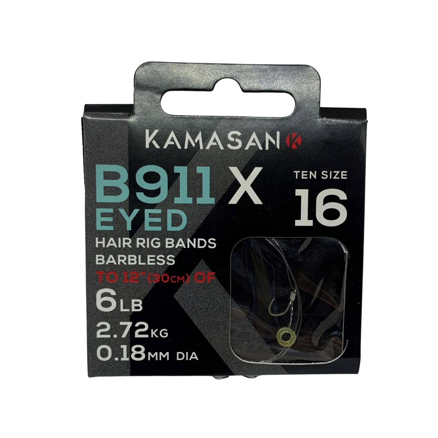 Kamasan B911X Eyed Hooks