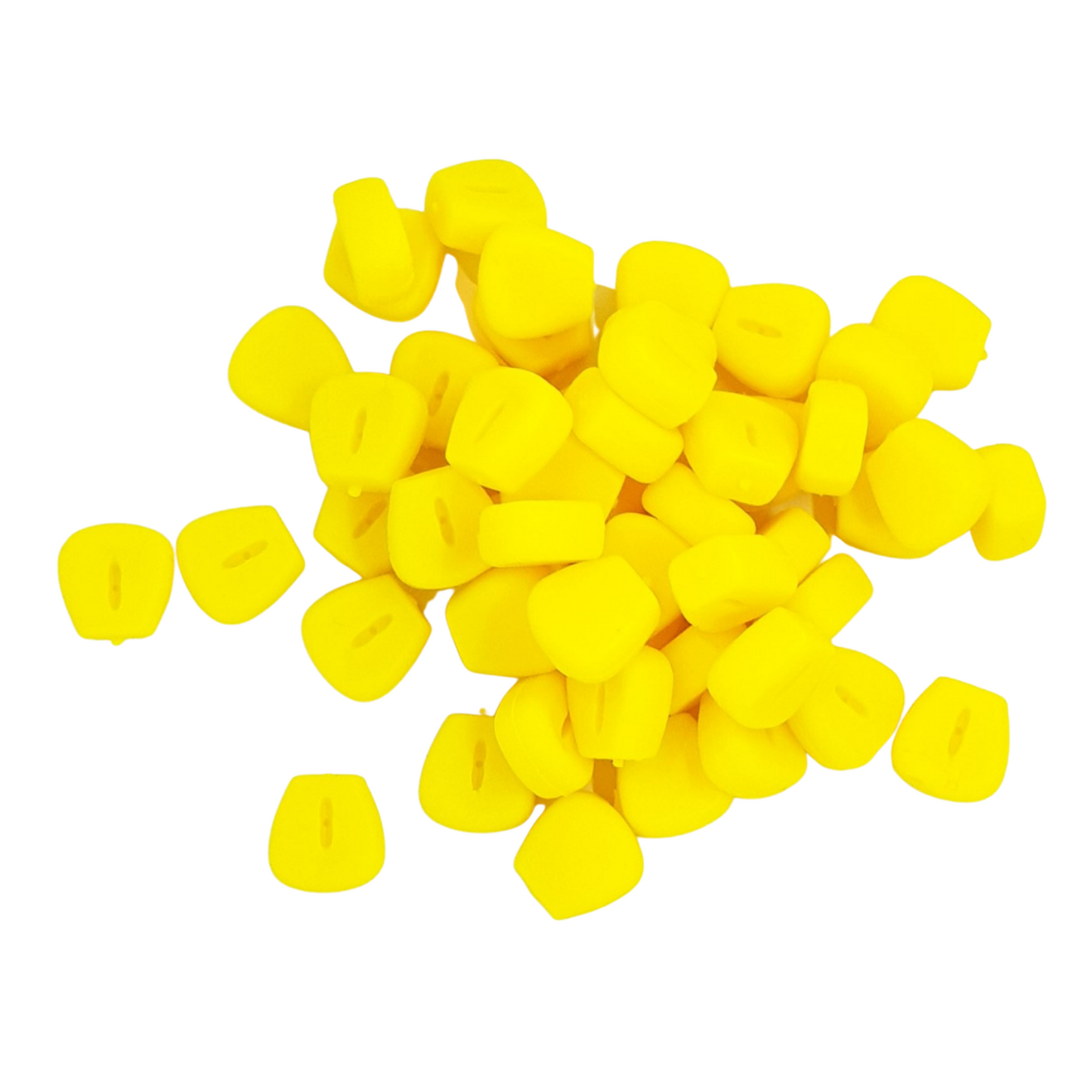 Fishonlinestore Pop Up imitation jumbo slotted yellow sweetcorn bait for fishing.