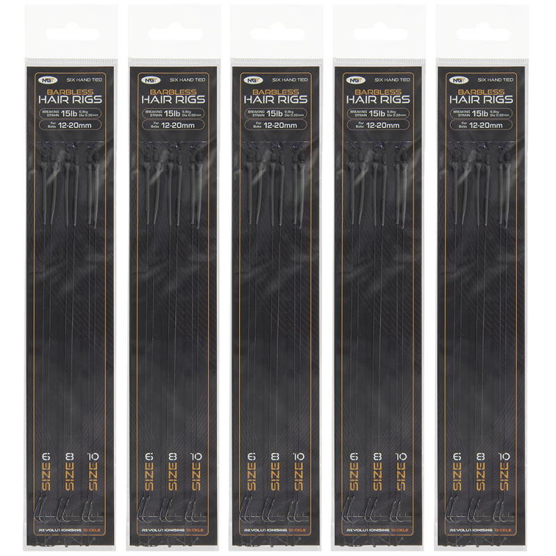 Hair Rigged Carp Hooklengths