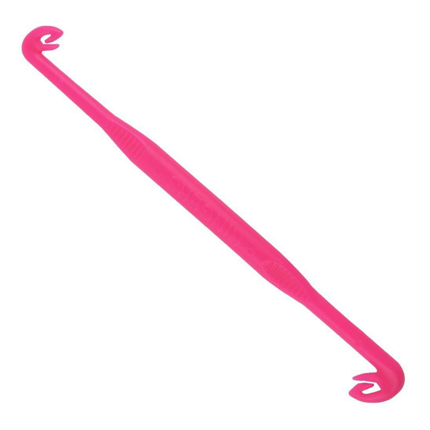 Ringers Loop Tyer floating double-ended fishing tool in bright pink with two loop sizes