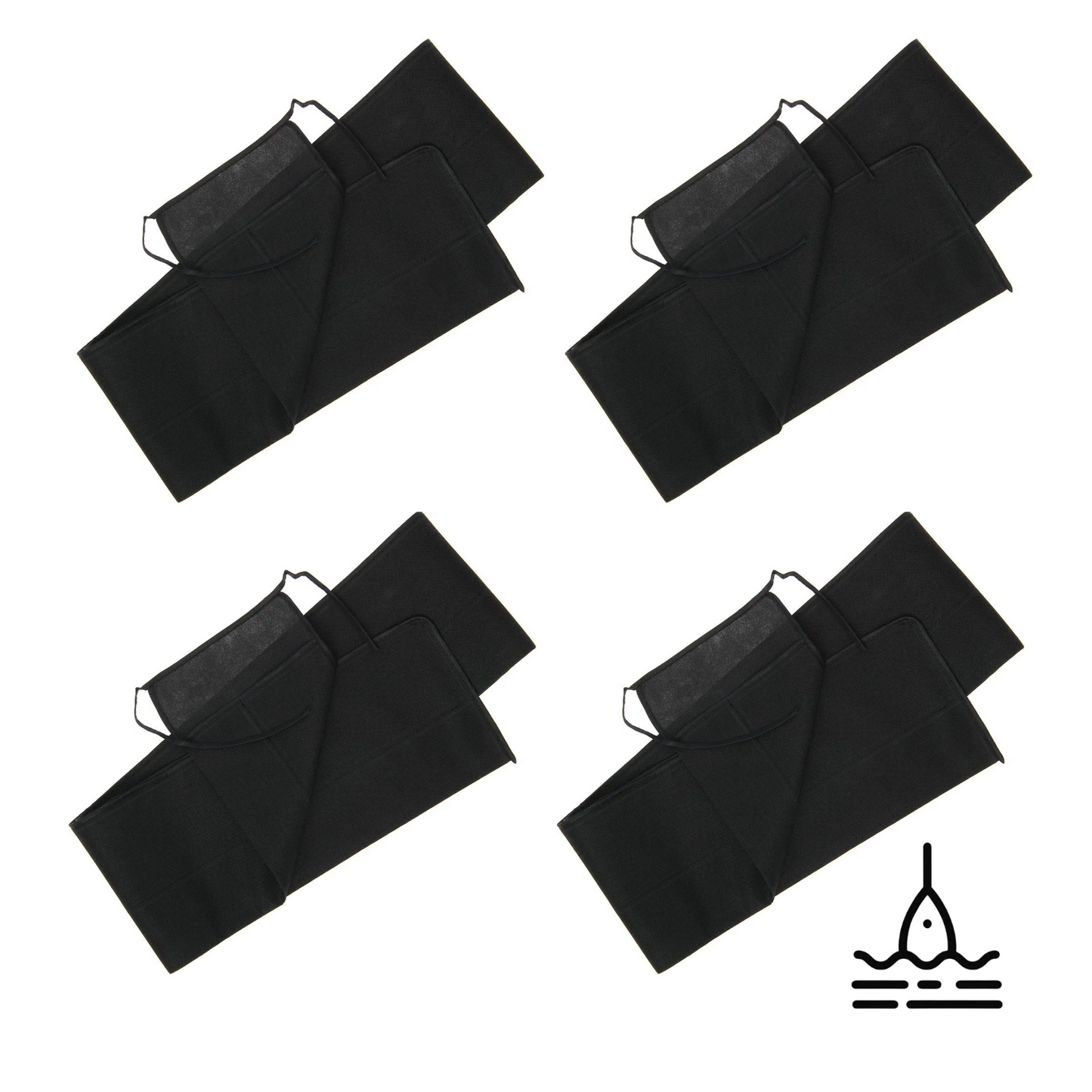 Spare Woven Cloth Rod Sleeves - For 2pc, 12ft Rods - Buy More Pay Less