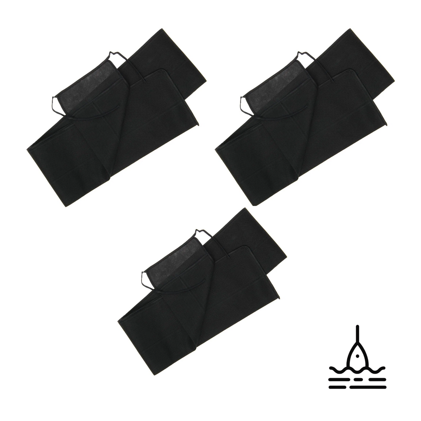 Spare Woven Cloth Rod Sleeves - For 2pc, 12ft Rods - Buy More Pay Less