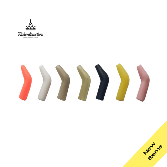 Fishonlinestore Carp Kickers rig aligners in seven assorted colors for carp fishing terminal tackle.