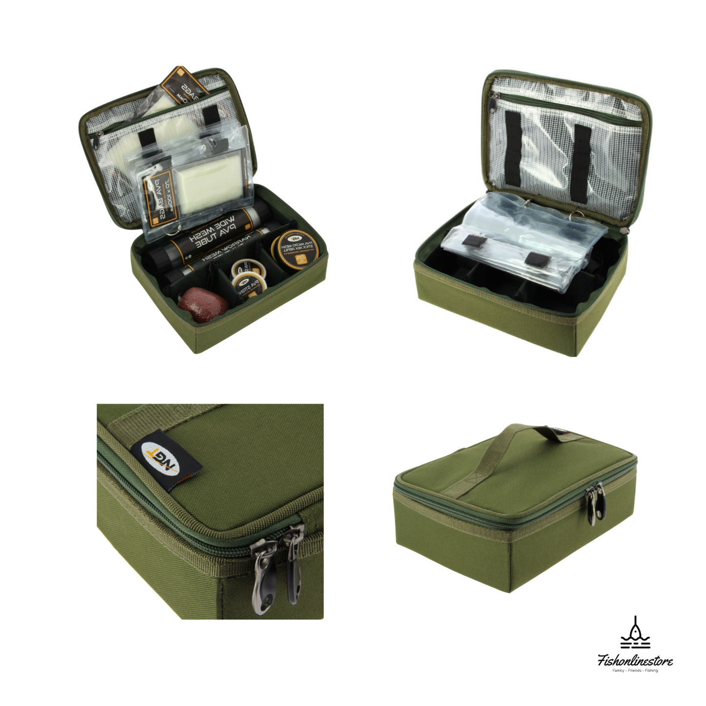 NGT PVA Bundle Pack - 77pc Complete PVA Set Inc NGT PVA Luggage Station - Ideal Gift - Free Tracked Delivery -