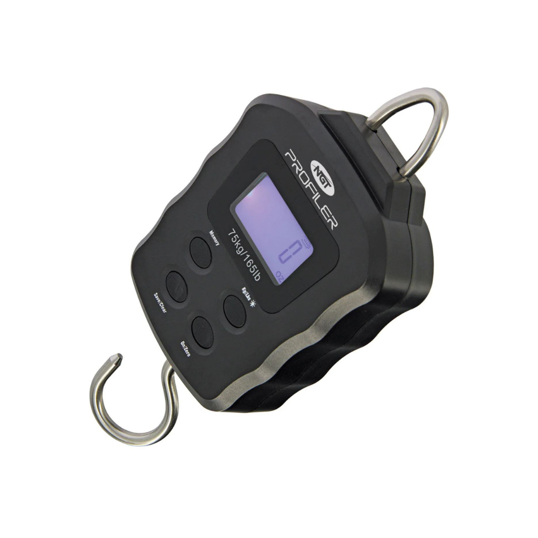 NGT Profiler Scales - Digital 165lb / 75kg Heavy Duty Scales with Free Neoprene Case