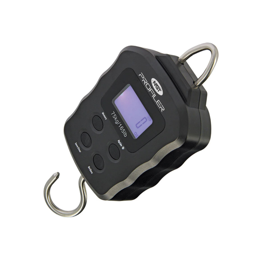 NGT Profiler Scales - Digital 165lb / 75kg Heavy Duty Scales with Free Neoprene Case