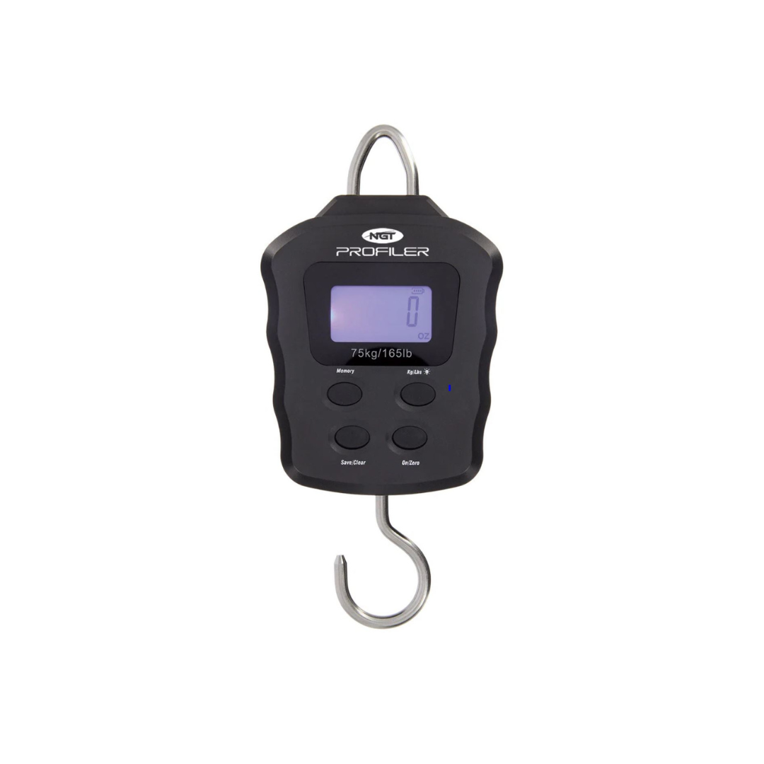 NGT Profiler Scales - Digital 165lb / 75kg Heavy Duty Scales with Free Neoprene Case