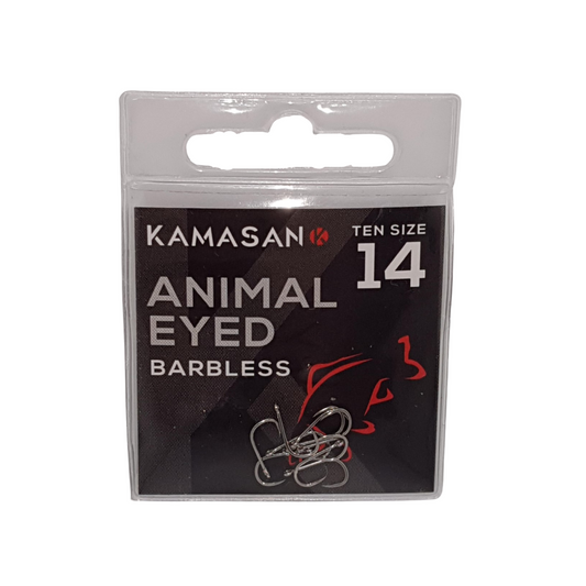 Kamasan Animal Eyed Hooks Size 14 - Very Popular Pattern.