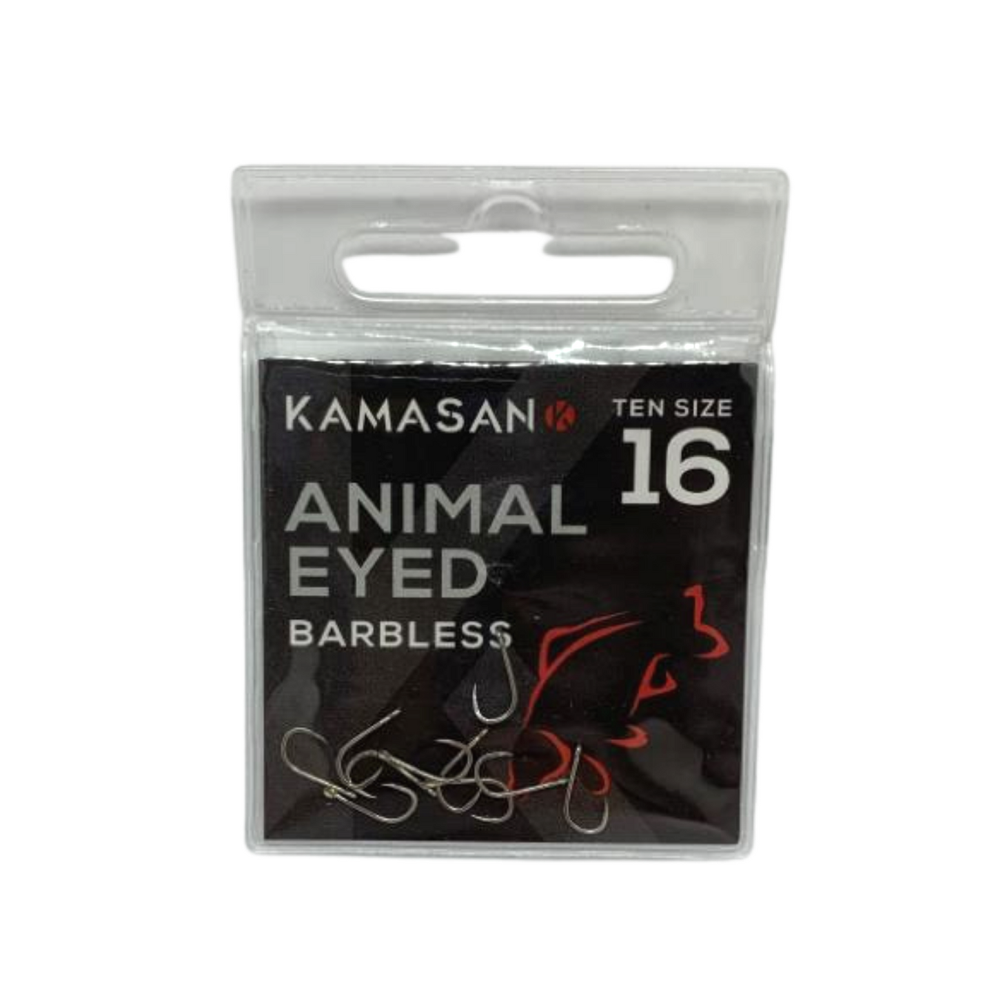 Kamasan Animal Eyed Hooks - Size 16 - Very Popular Pattern.