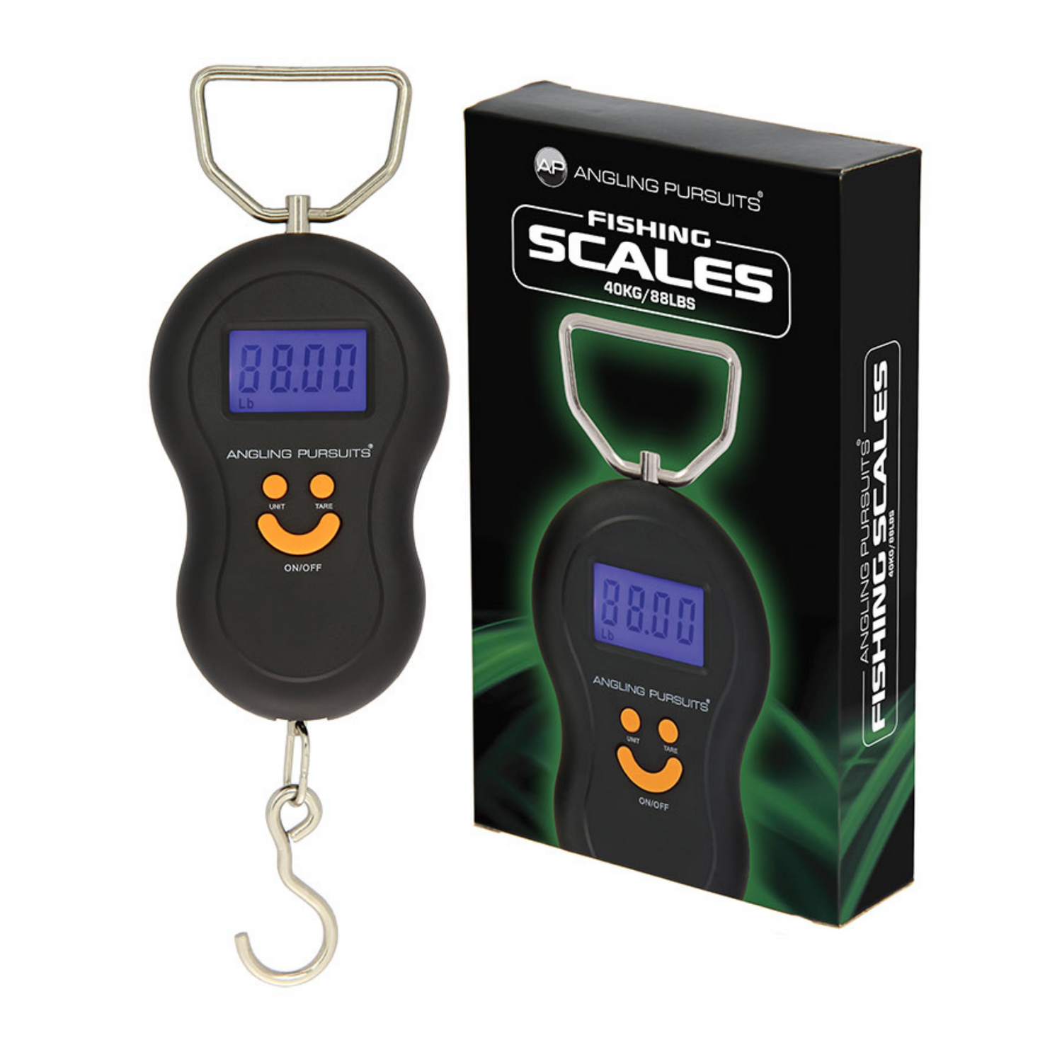 Digital Scales Compact 40kg/88lb Electronic Angling Tool – Fish