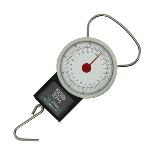 Angling Pursuits Day Scales - 22kg / 50lb with Tape Measure