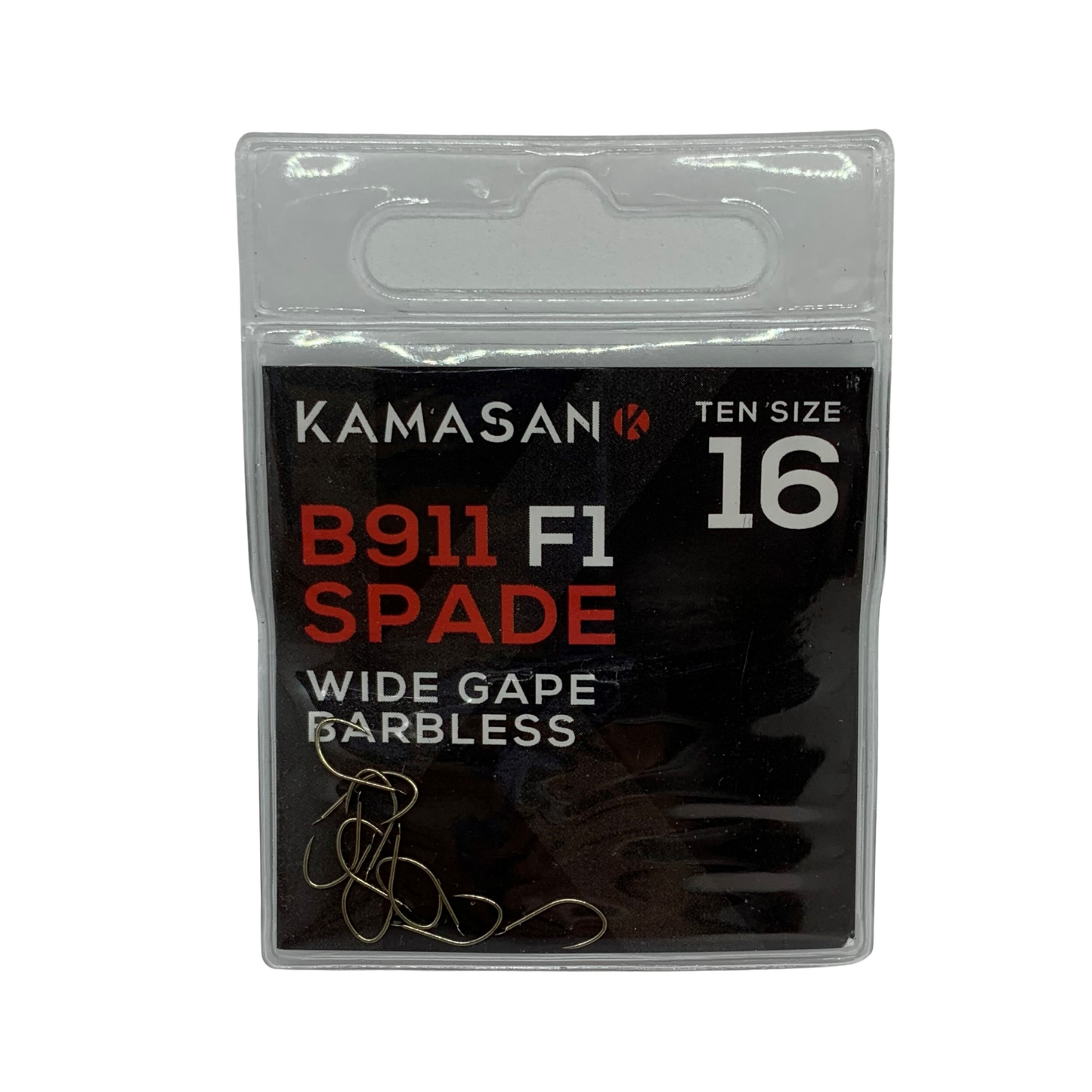 Kamasan B911 F1 Spade End Hooks - Size 16