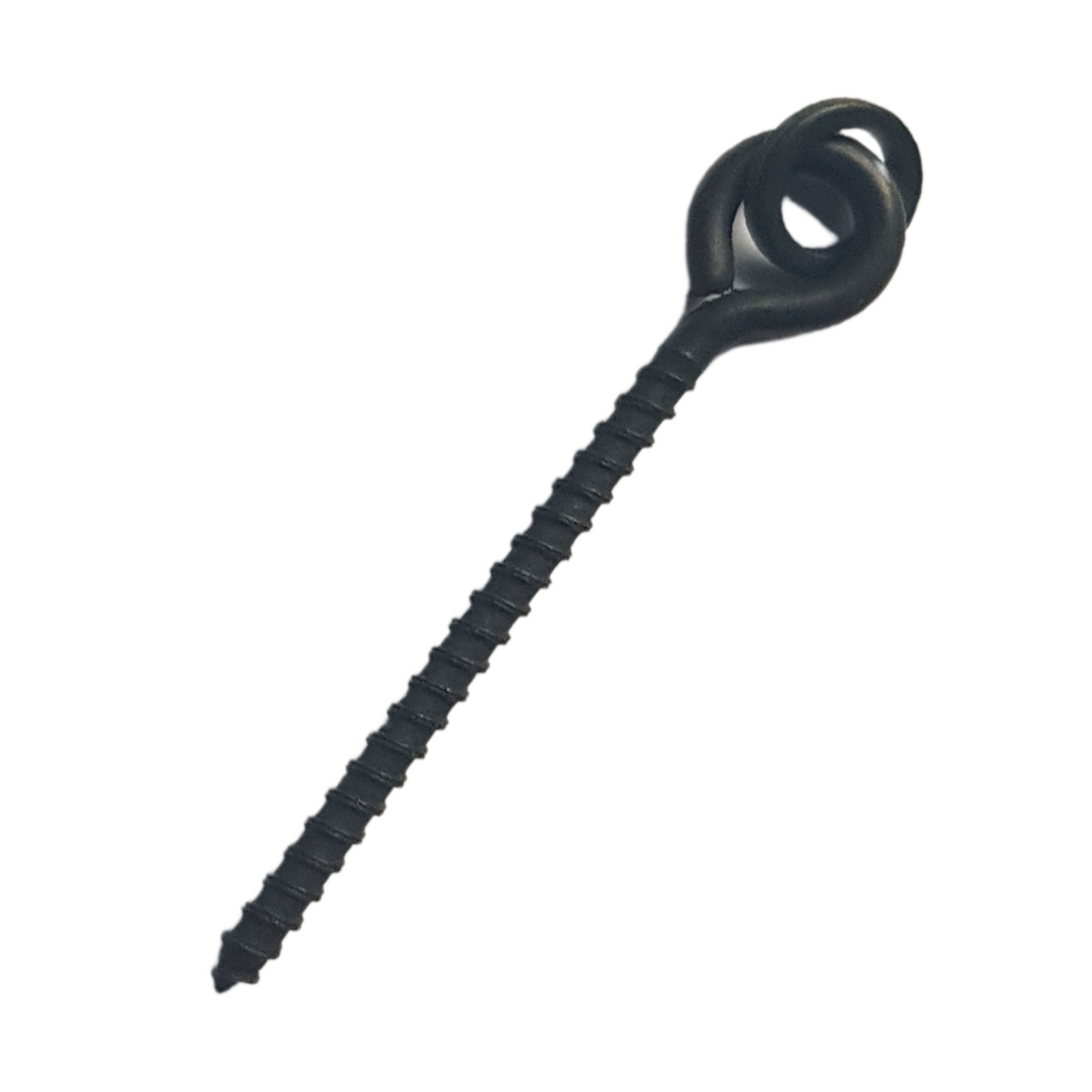  Fishonlinestore Carp Fishing - Large 24mm Bait Screws (18mm Thread) - 3 Types. Anti- Glare - Matt Black - 4 Pack Qty