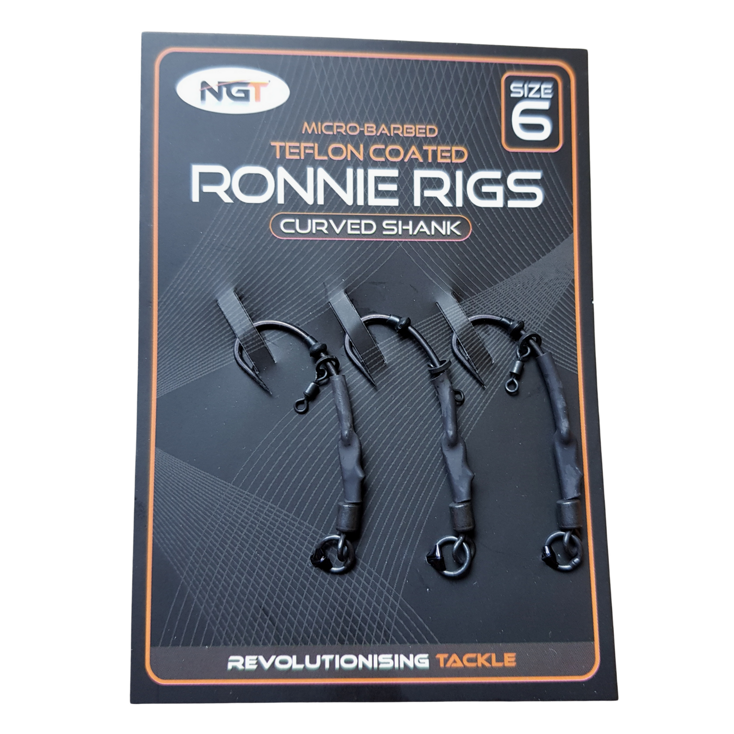 NGT Ronnie Rigs Pack Of 3 - Size 6