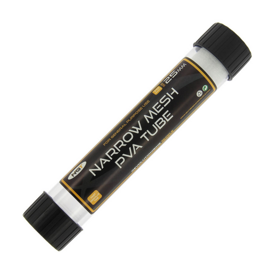 NGT narrow 25mm PVA Mesh Refill tube 7m with plunger for carp fishing
