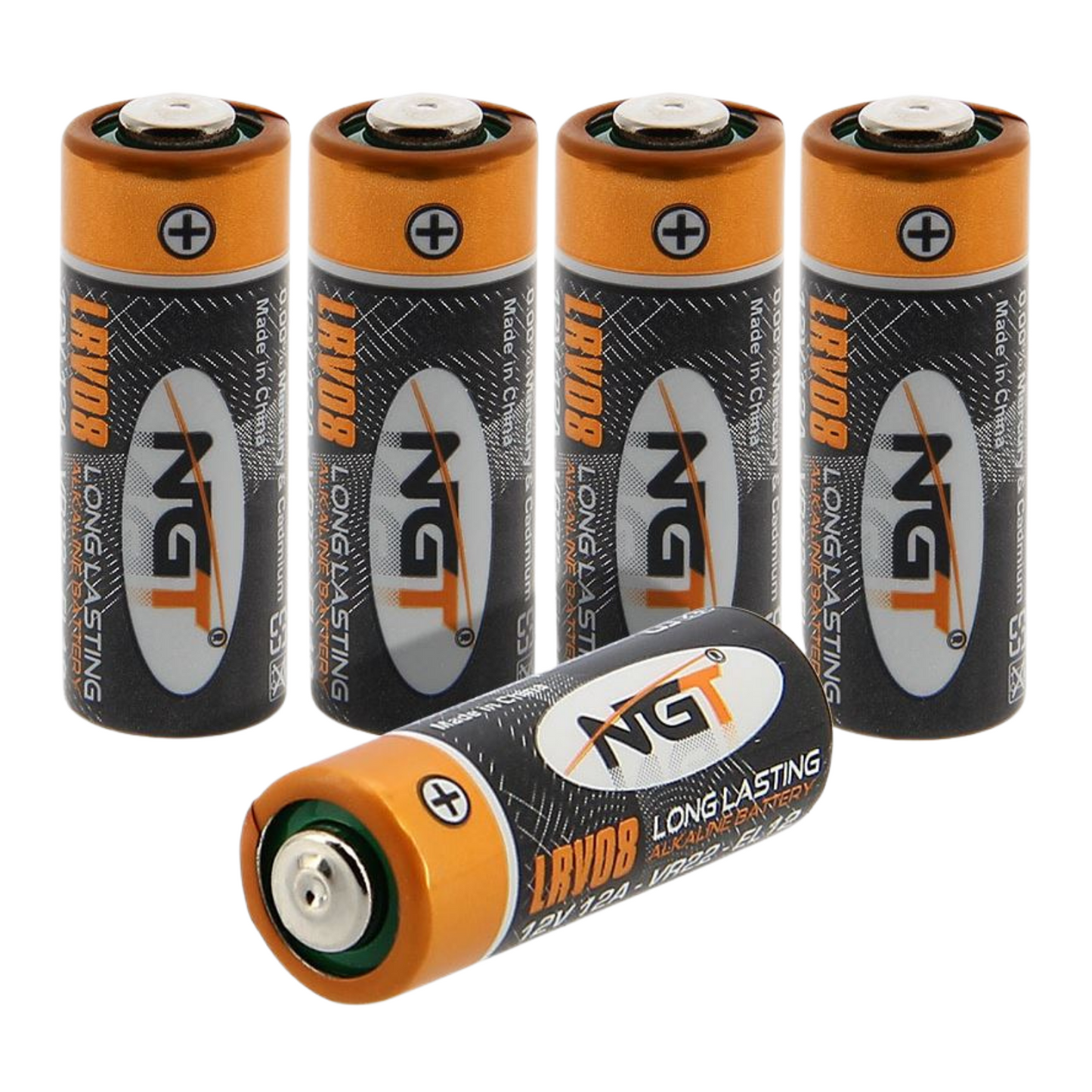 5 x 12v (LRV08) Cell Batteries. B-LRV08-5PC