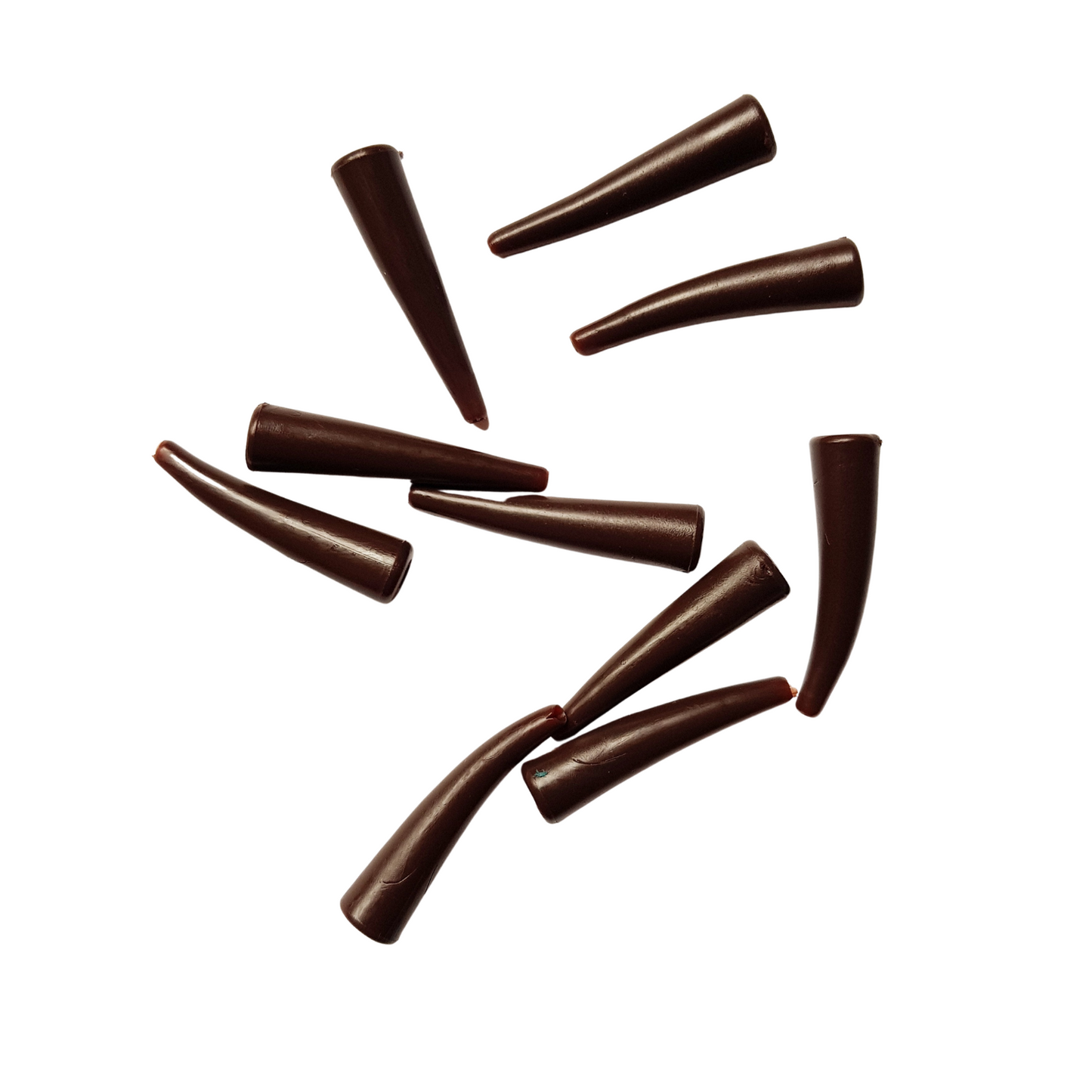 Long Tail Rubbers 25mm - Brown