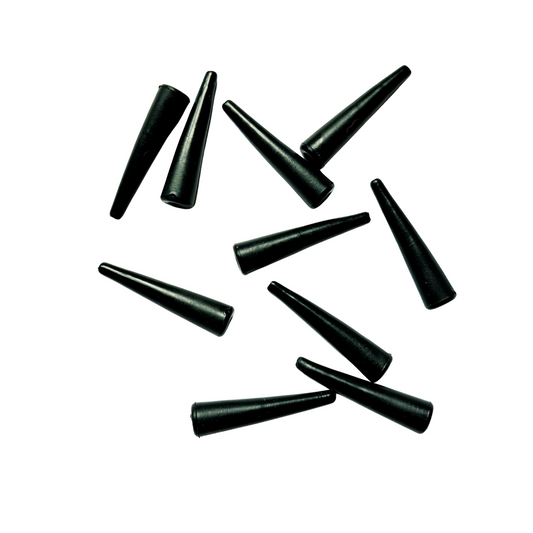 Long Tail Rubbers 25mm - Black