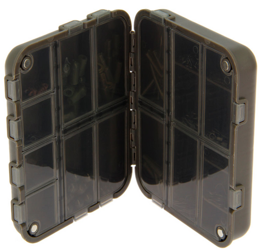 NGT XPR Bits Box magnetic 14-section compact tackle box for small terminal fishing items